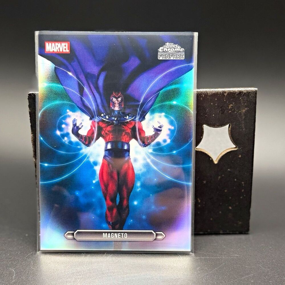 Topps 2026 Chrome Marvel Comics Fanfare Insert Card FF-26 Magneto